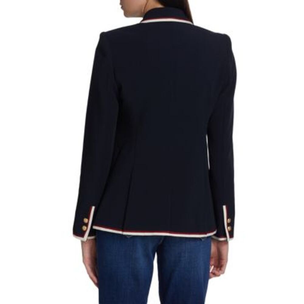 L'Agence Chamberlain Trim Single-Breasted Blazer Size 10 New with Tags - Picture 7 of 9
